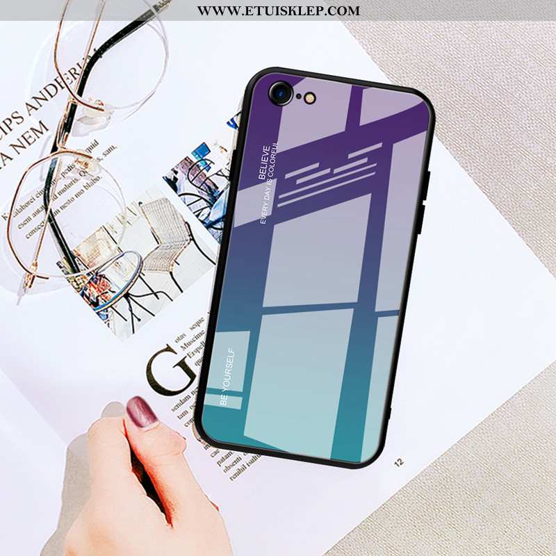 Obudowa iPhone 6/6s Trendy Kolor Szkło Hartowane Lustro Telefon Komórkowy Obrzeża Futerał Na Sprzeda