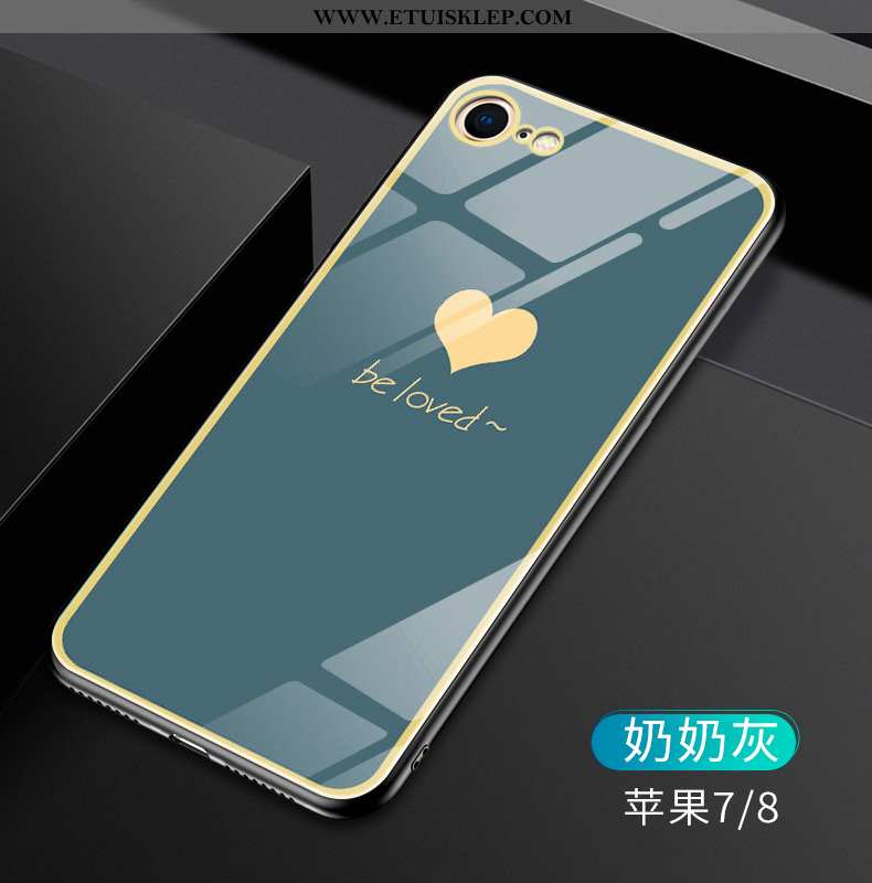 Obudowa iPhone 7 Kreatywne Zielony Szary Futerał Miłość Etui Telefon Komórkowy Kupię