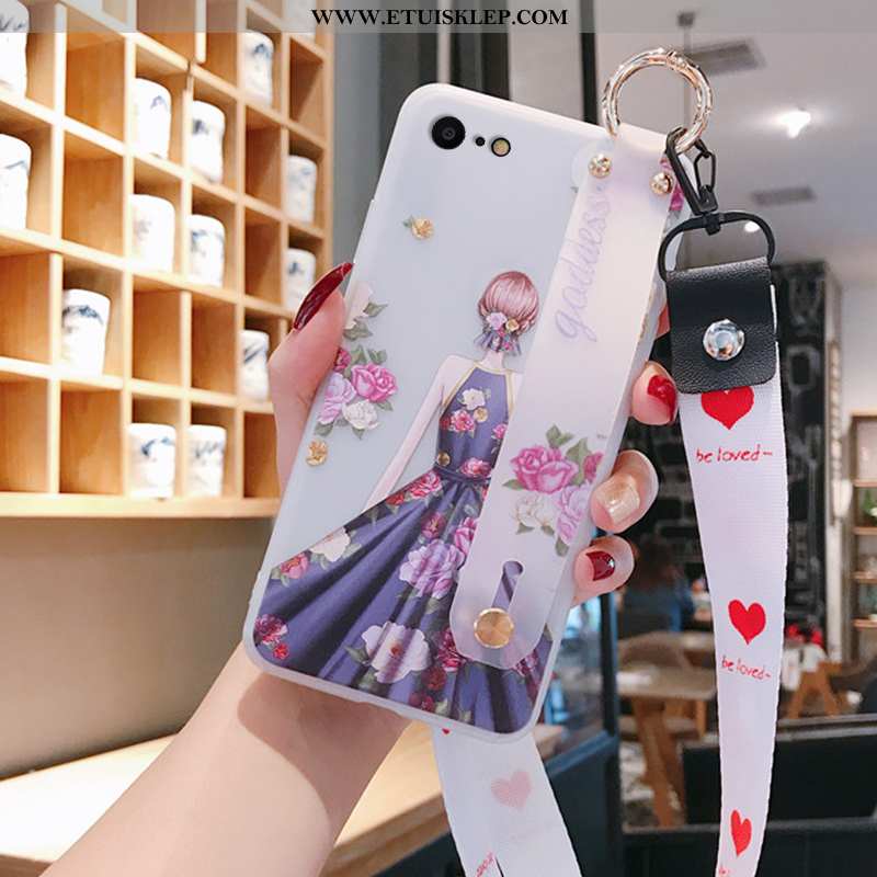 Obudowa iPhone 8 Trendy All Inclusive Anti-fall Czerwony Netto Purpurowy Ochraniacz Telefon Komórkow