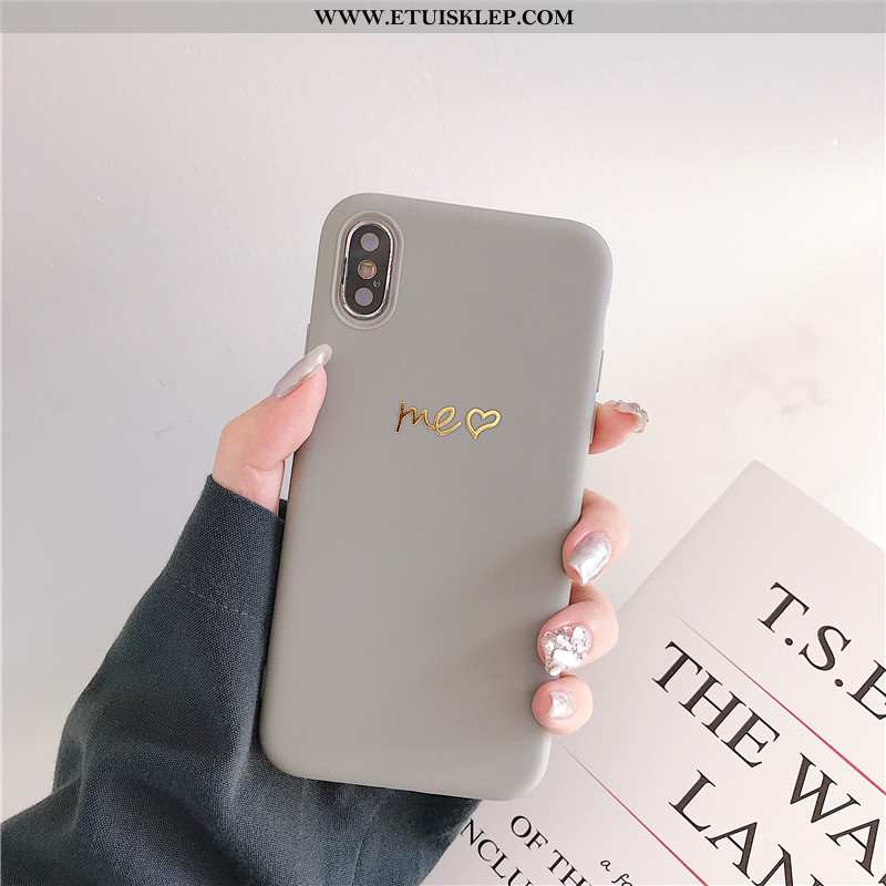 Obudowa iPhone X Silikonowe Etui Złoto Alfabet Telefon Komórkowy All Inclusive Futerał Na Sprzedaż