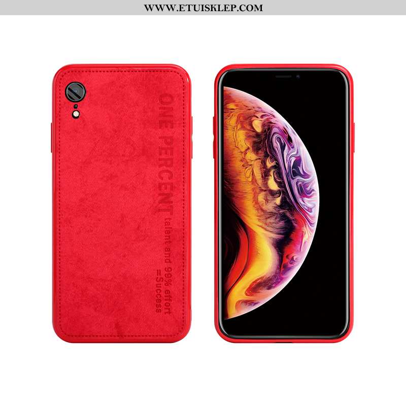 Obudowa iPhone Xr Silikonowe Super Lekki Luksus Telefon Komórkowy Żółty Futerał Proste Tanie