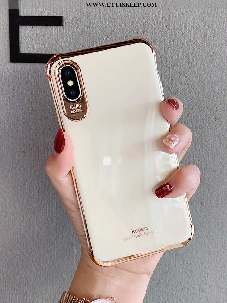 Obudowa iPhone Xs Luksusowy Biały Wiatr Telefon Komórkowy Jasny Trendy Silikonowe Tani