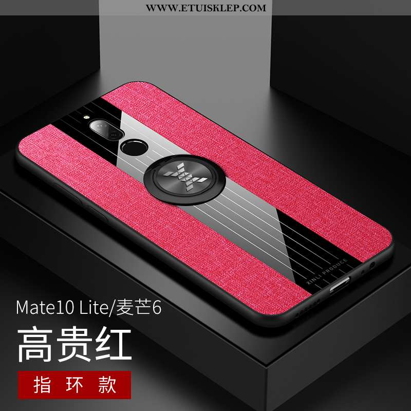Pokrowce Huawei Mate 10 Lite Wzór Płótno Telefon Komórkowy Nubuku Anti-fall Silikonowe Niebieski Kup