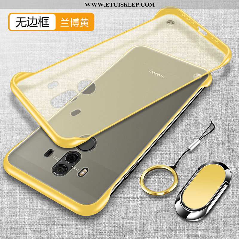Pokrowce Huawei Mate 10 Pro Nubuku Trudno Etui Cienkie Silikonowe Żółty Telefon Komórkowy Dyskont