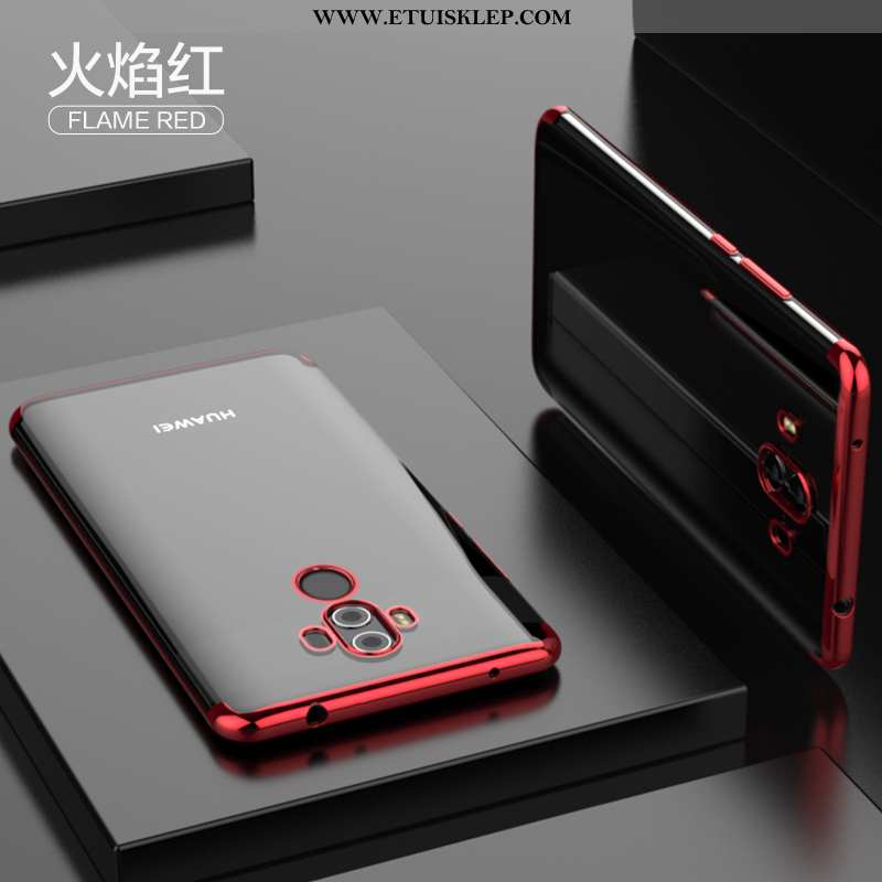 Pokrowce Huawei Mate 10 Pro Super Trendy Przezroczysty Czerwony Telefon Komórkowy Czerwony Netto Mię