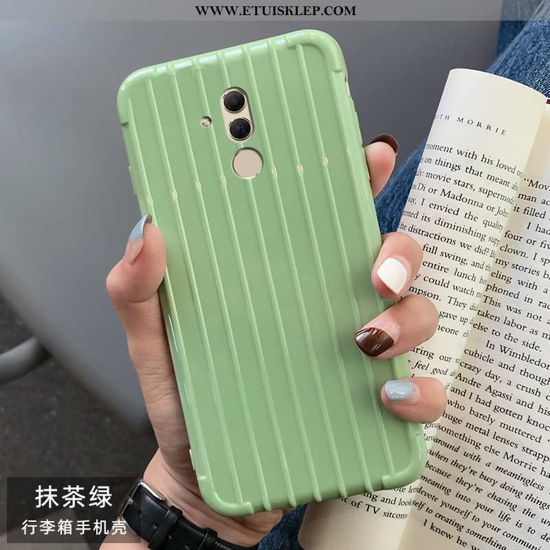 Pokrowce Huawei Mate 20 Lite Miękki Zielony Etui Futerał Telefon Komórkowy Jednolity Kolor Na Sprzed