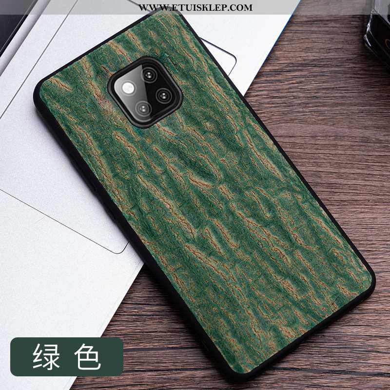 Pokrowce Huawei Mate 20 Rs Kreatywne Zielony Skórzane Etui Telefon Komórkowy Trendy Wysoki Koniec An
