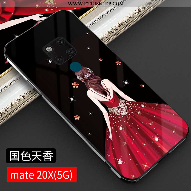 Pokrowce Huawei Mate 20 Super Czerwony Netto Gwiazda Anti-fall Szkło Futerał Purpurowy Sprzedam