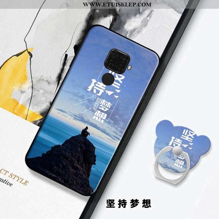 Pokrowce Huawei Mate 30 Lite Moda Telefon Komórkowy Niebieski All Inclusive Miękki Etui Anti-fall Ta