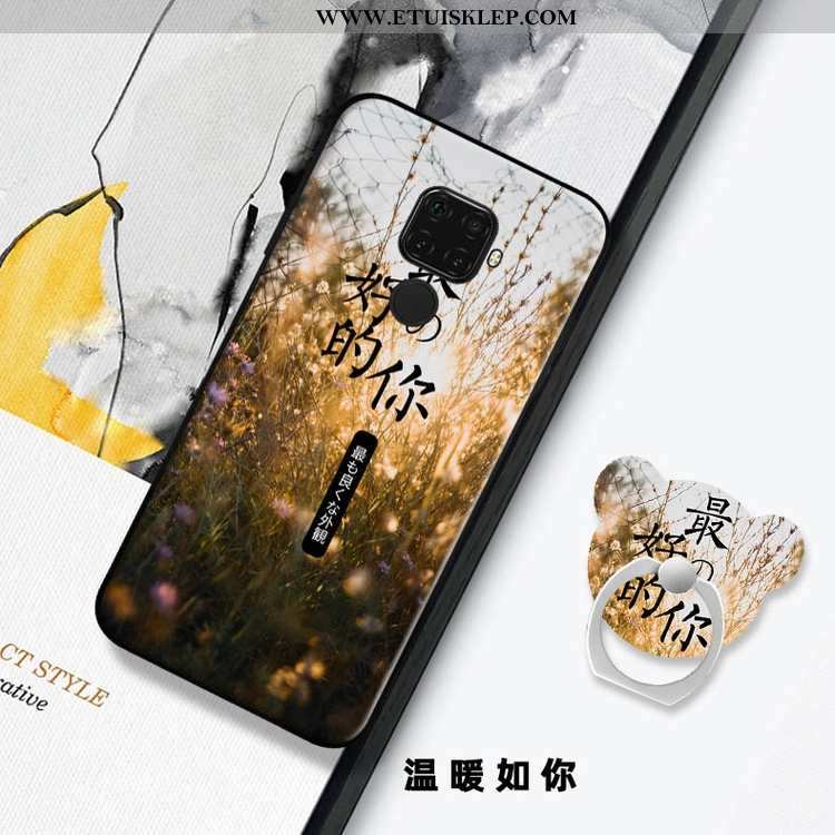 Pokrowce Huawei Mate 30 Lite Moda Telefon Komórkowy Niebieski All Inclusive Miękki Etui Anti-fall Ta