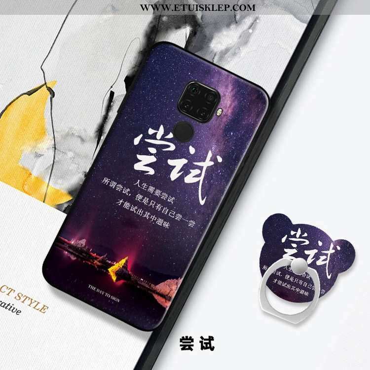 Pokrowce Huawei Mate 30 Lite Moda Telefon Komórkowy Niebieski All Inclusive Miękki Etui Anti-fall Ta