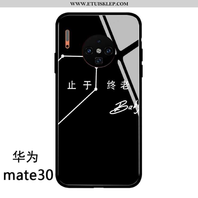 Pokrowce Huawei Mate 30 Szkło Telefon Komórkowy Lustro Ochraniacz Czerwony Netto Proste Futerał Na S