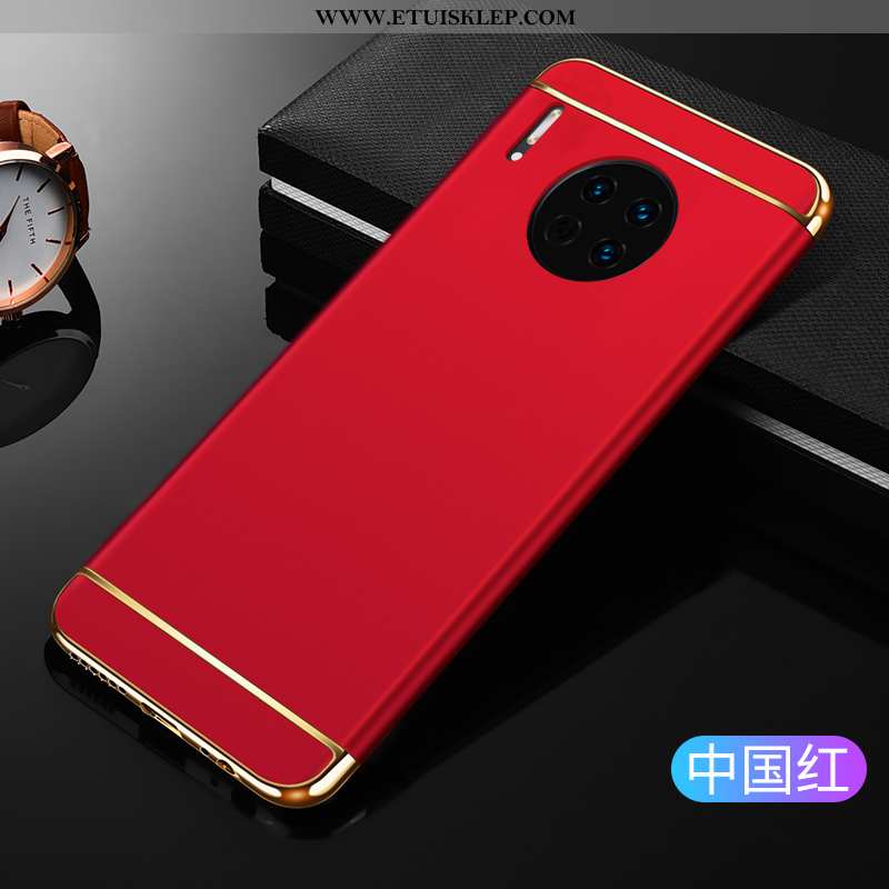 Pokrowce Huawei Mate 30 Trendy Futerał Czerwony Netto Nubuku Anti-fall Telefon Komórkowy Etui Tani