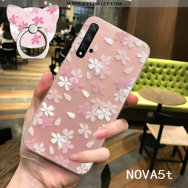 Pokrowce Huawei Nova 5t Trendy Nowy Anti-fall Relief Cienkie Silikonowe Kreatywne Sklep