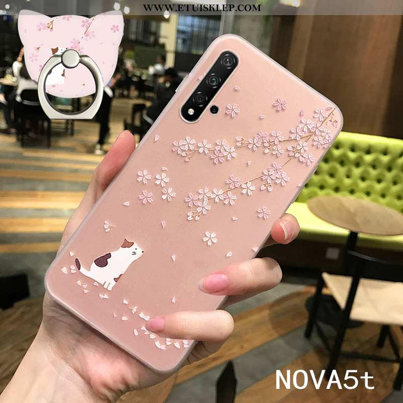 Pokrowce Huawei Nova 5t Trendy Nowy Anti-fall Relief Cienkie Silikonowe Kreatywne Sklep