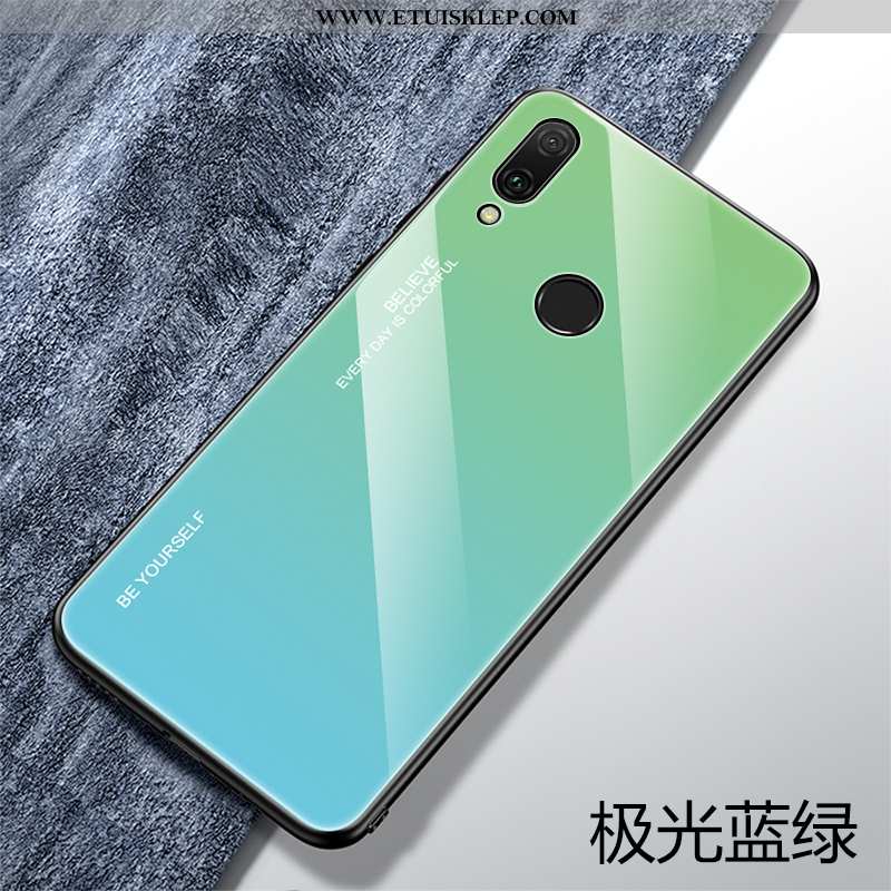 Pokrowce Huawei P Smart 2020 Silikonowe Futerał Gradient Miękki Trendy Telefon Komórkowy Szkło Dysko