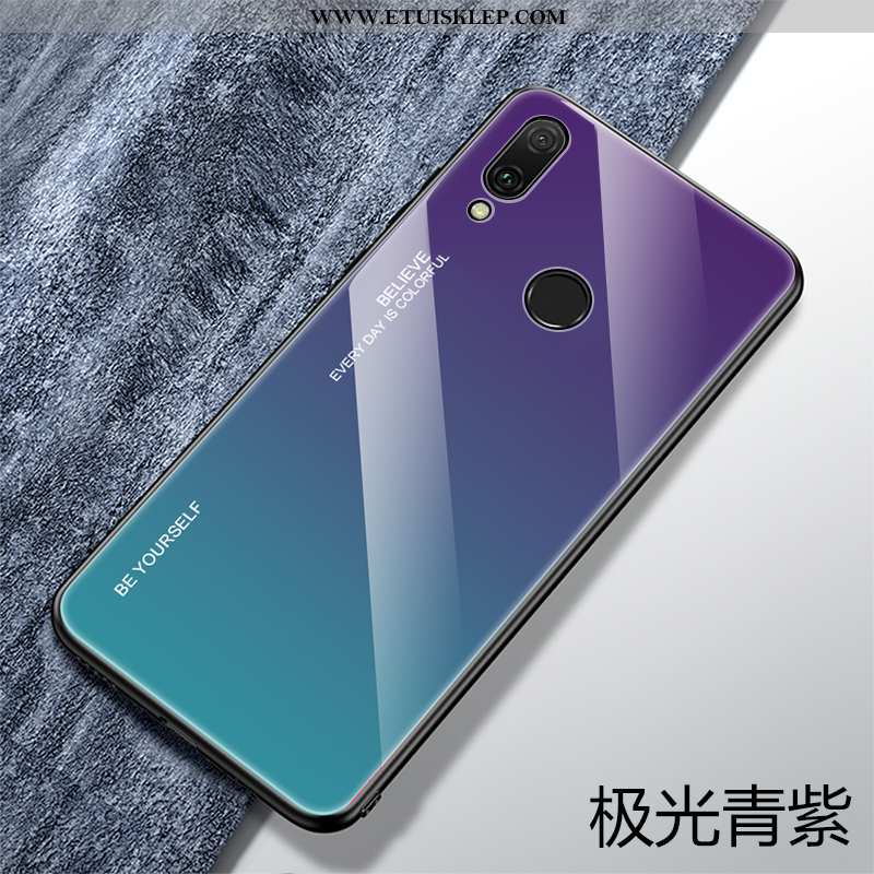 Pokrowce Huawei P Smart 2020 Silikonowe Futerał Gradient Miękki Trendy Telefon Komórkowy Szkło Dysko