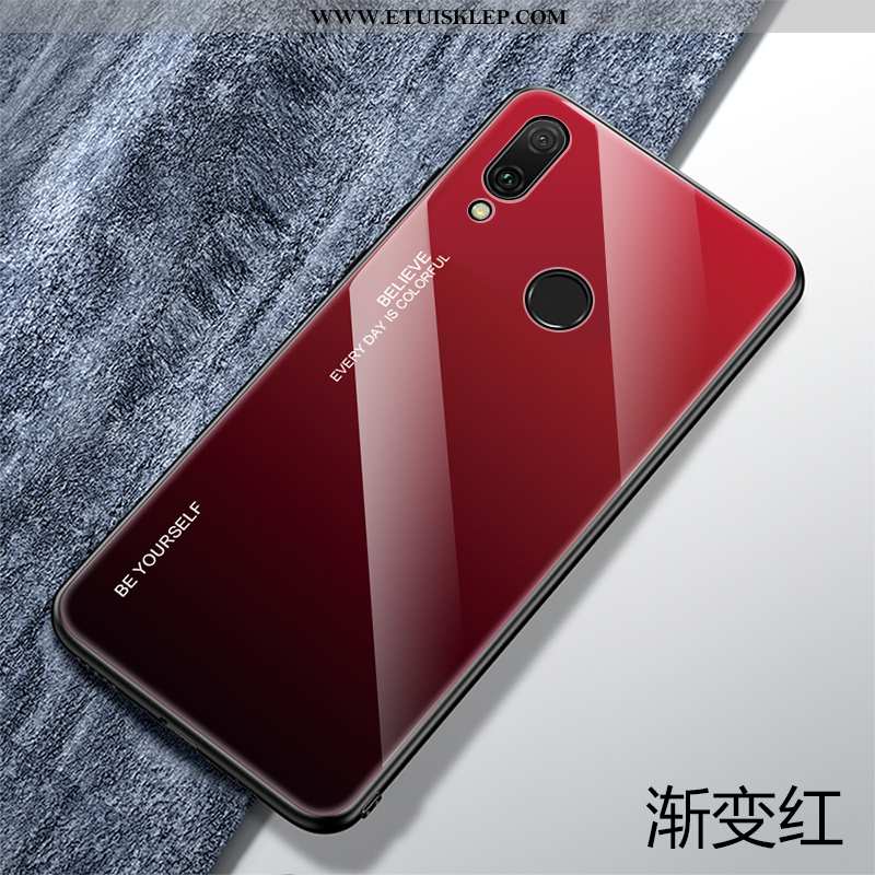 Pokrowce Huawei P Smart 2020 Silikonowe Futerał Gradient Miękki Trendy Telefon Komórkowy Szkło Dysko