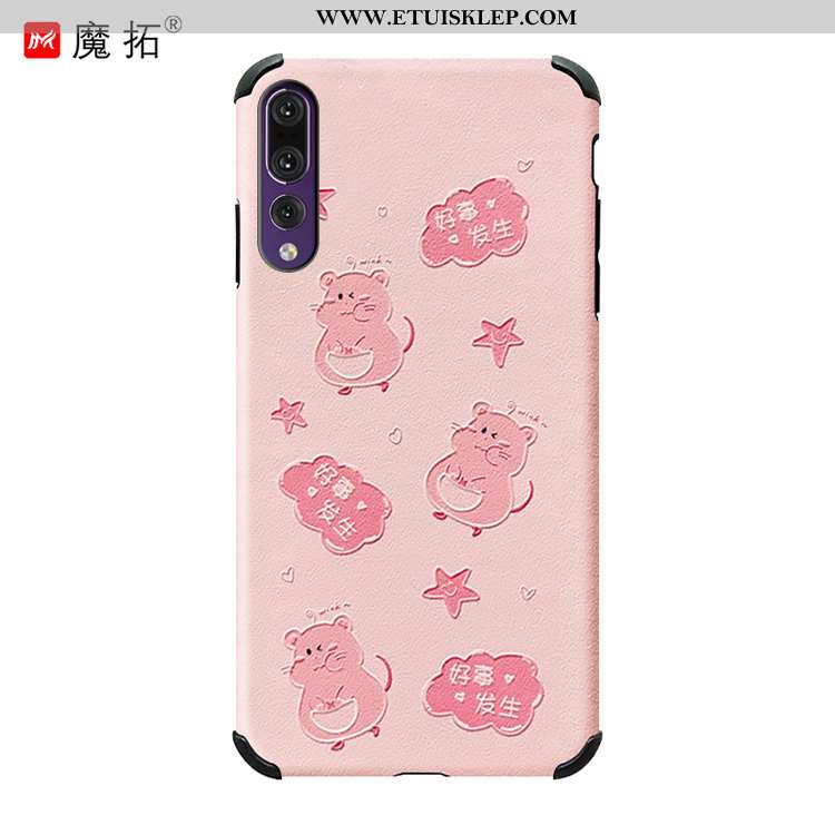 Pokrowce Huawei P20 Pro Trendy Etui Kotek Piękny Niebieski Futerał Ochraniacz Na Sprzedaż