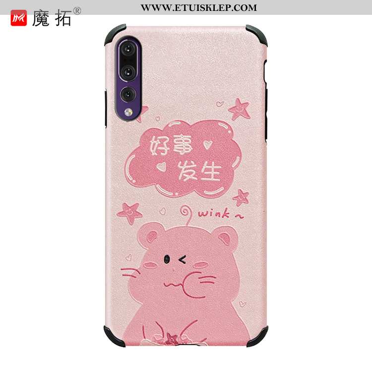 Pokrowce Huawei P20 Pro Trendy Etui Kotek Piękny Niebieski Futerał Ochraniacz Na Sprzedaż