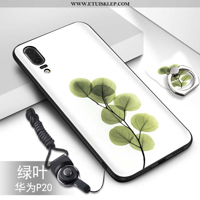 Pokrowce Huawei P20 Trendy Telefon Komórkowy Futerał Zielony Etui Silikonowe Ochraniacz Kup