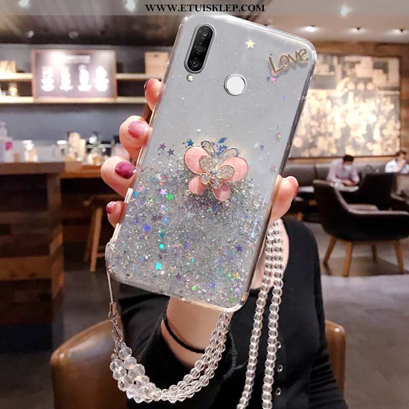 Pokrowce Huawei P30 Lite Moda Etui Anti-fall Silikonowe Niebieski Futerał All Inclusive Sklep