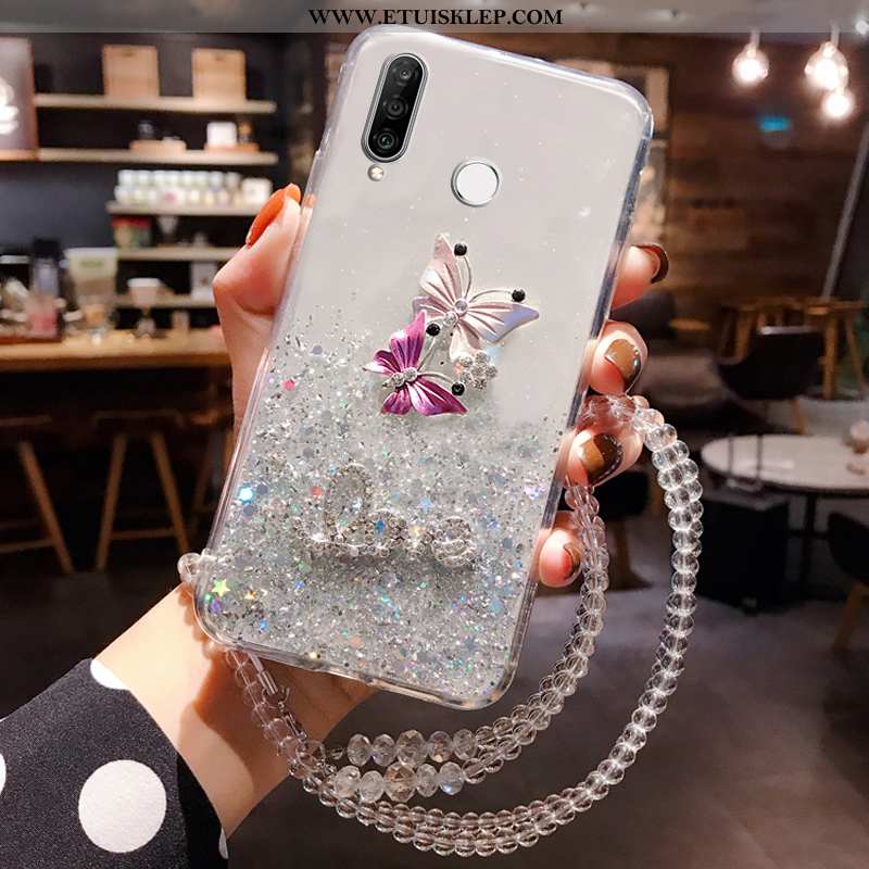 Pokrowce Huawei P30 Lite Moda Etui Anti-fall Silikonowe Niebieski Futerał All Inclusive Sklep