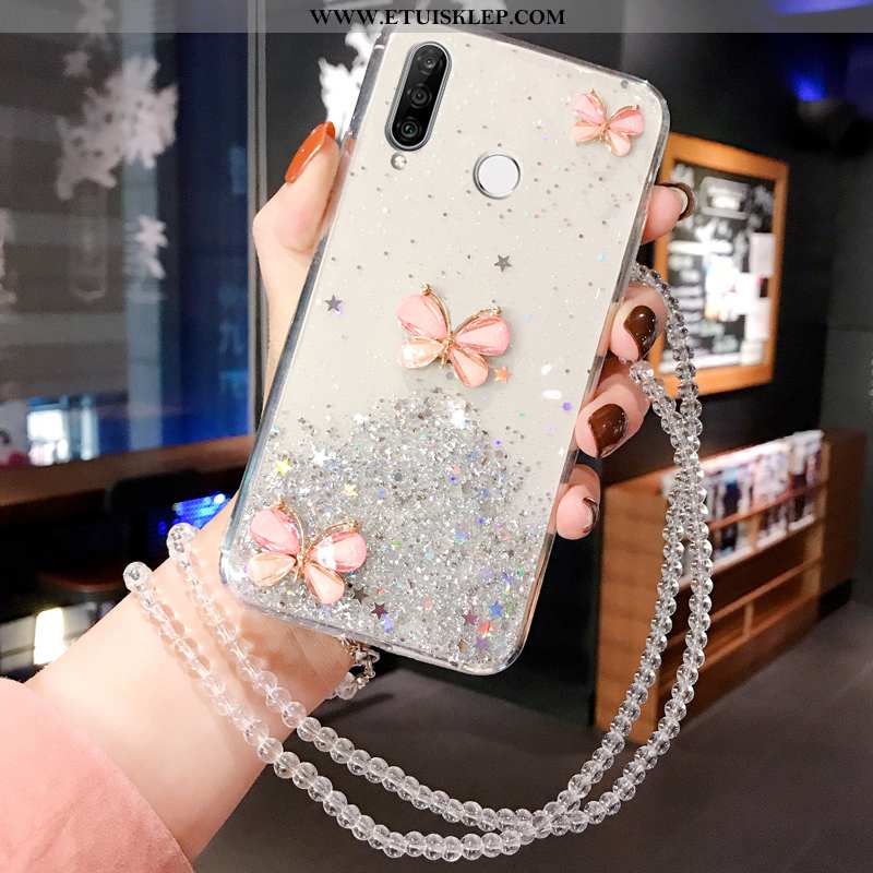 Pokrowce Huawei P30 Lite Moda Etui Anti-fall Silikonowe Niebieski Futerał All Inclusive Sklep