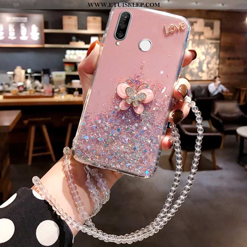 Pokrowce Huawei P30 Lite Moda Etui Anti-fall Silikonowe Niebieski Futerał All Inclusive Sklep