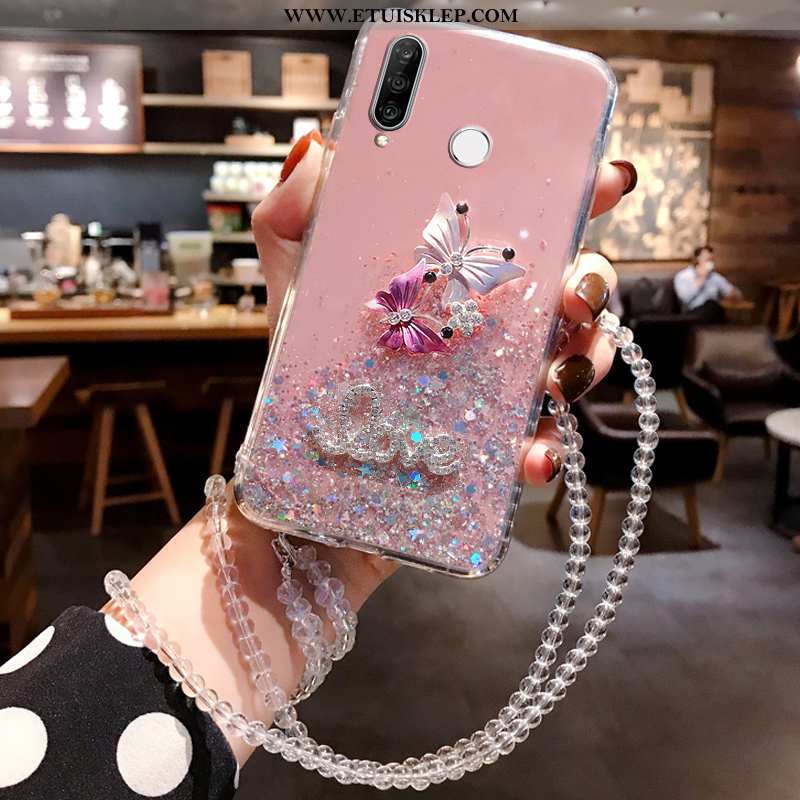 Pokrowce Huawei P30 Lite Moda Etui Anti-fall Silikonowe Niebieski Futerał All Inclusive Sklep