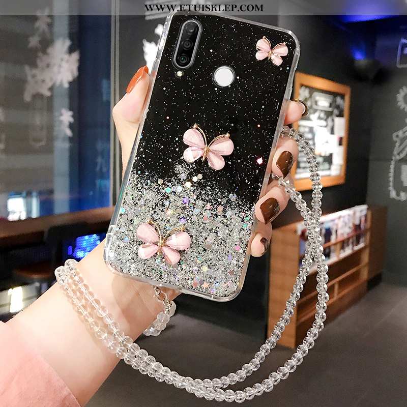 Pokrowce Huawei P30 Lite Moda Etui Anti-fall Silikonowe Niebieski Futerał All Inclusive Sklep