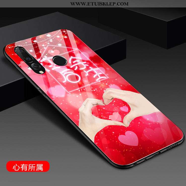 Pokrowce Huawei P30 Lite Xl Osobowość Czerwony Futerał Silikonowe Telefon Komórkowy Młodzież Czerwon