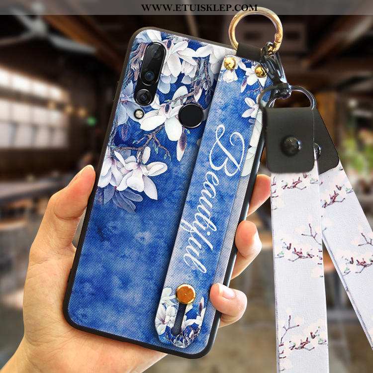 Pokrowce Huawei P30 Lite Xl Silikonowe Telefon Komórkowy Osobowość Trendy Czerwony Netto Anti-fall F