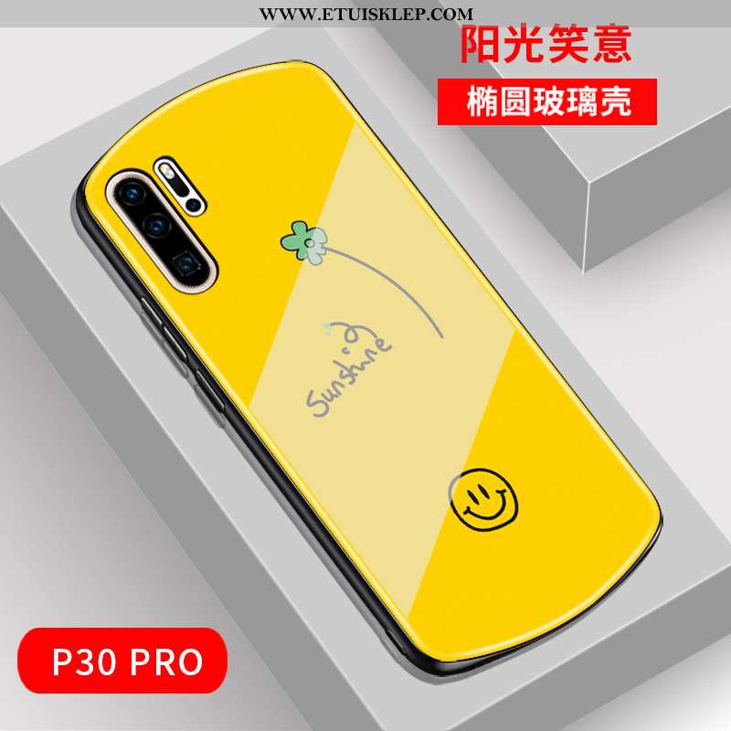 Pokrowce Huawei P30 Pro Moda Lustro Czerwony Netto Szkło Łuk Telefon Komórkowy Futerał Oferta