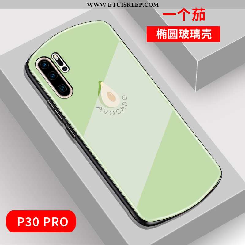 Pokrowce Huawei P30 Pro Moda Lustro Czerwony Netto Szkło Łuk Telefon Komórkowy Futerał Oferta