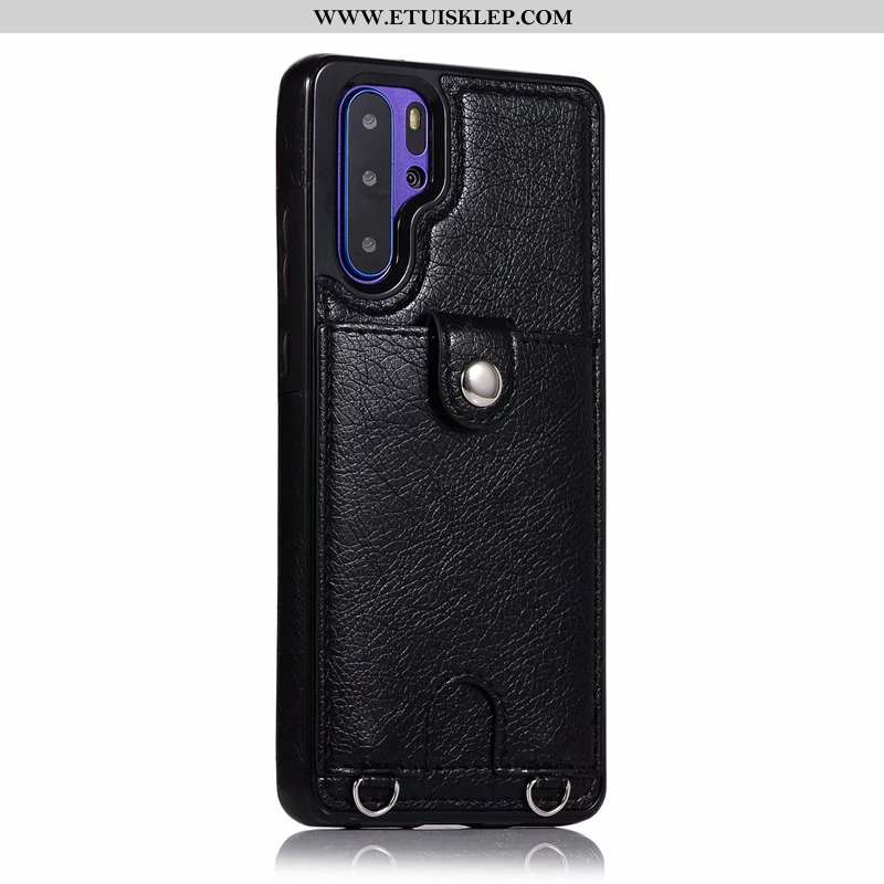 Pokrowce Huawei P30 Pro Ochraniacz Wino Czerwone Anti-fall Telefon Komórkowy Futerał Karta Wisząca S
