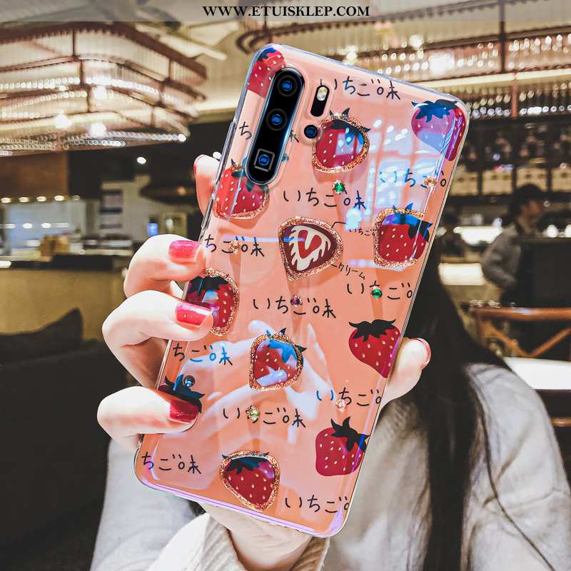 Pokrowce Huawei P30 Pro Piękny Silikonowe Etui Futerał Rhinestone Nowy Telefon Komórkowy Dyskont