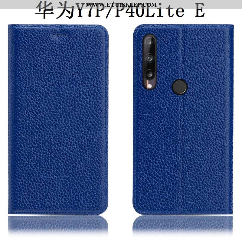 Pokrowce Huawei P40 Lite E Wzór Skórzane Etui All Inclusive Obudowa Anti-fall Litchi Telefon Komórko