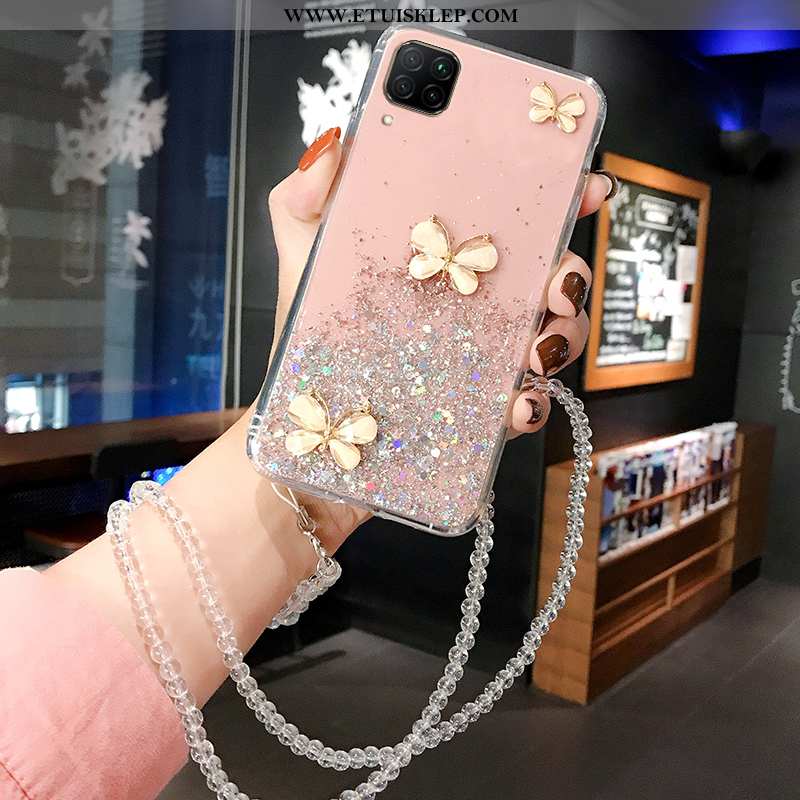 Pokrowce Huawei P40 Lite Z Kryształkami Luksusowy Telefon Komórkowy Moda Kryształ Futerał Proszek Of