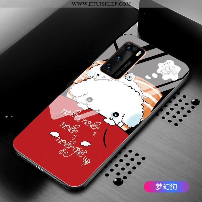 Pokrowce Huawei P40 Ochraniacz Etui Czarny Lustro Moda Futerał Anti-fall Sprzedam