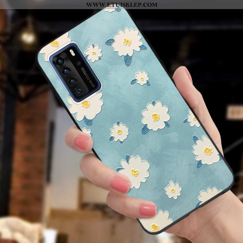 Pokrowce Huawei P40 Pro Osobowość Piękny Telefon Komórkowy Purpurowy Nubuku Mały All Inclusive Tanie