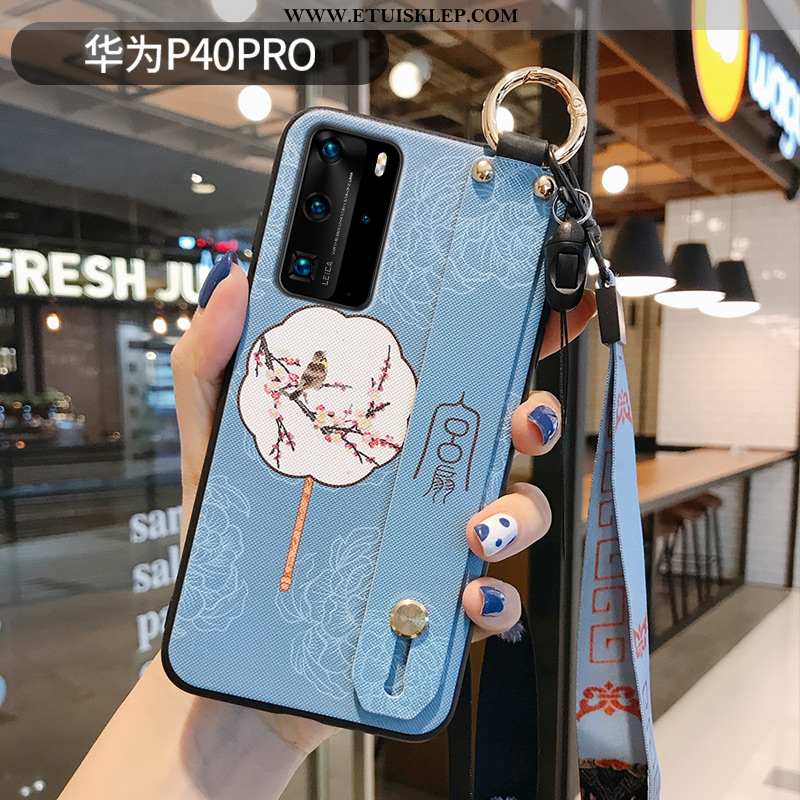 Pokrowce Huawei P40 Pro Silikonowe Chiński Styl Trendy Purpurowy All Inclusive Wiatr Futerał Tani