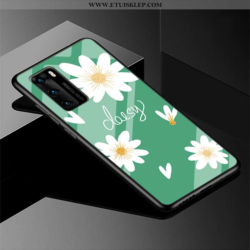 Pokrowce Huawei P40 Trendy Nowy Proste Trudno Zielony Europa Kwiaty Sklep
