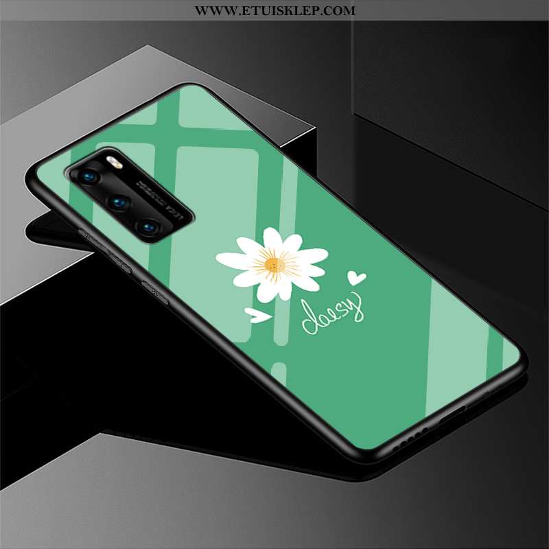 Pokrowce Huawei P40 Trendy Nowy Proste Trudno Zielony Europa Kwiaty Sklep