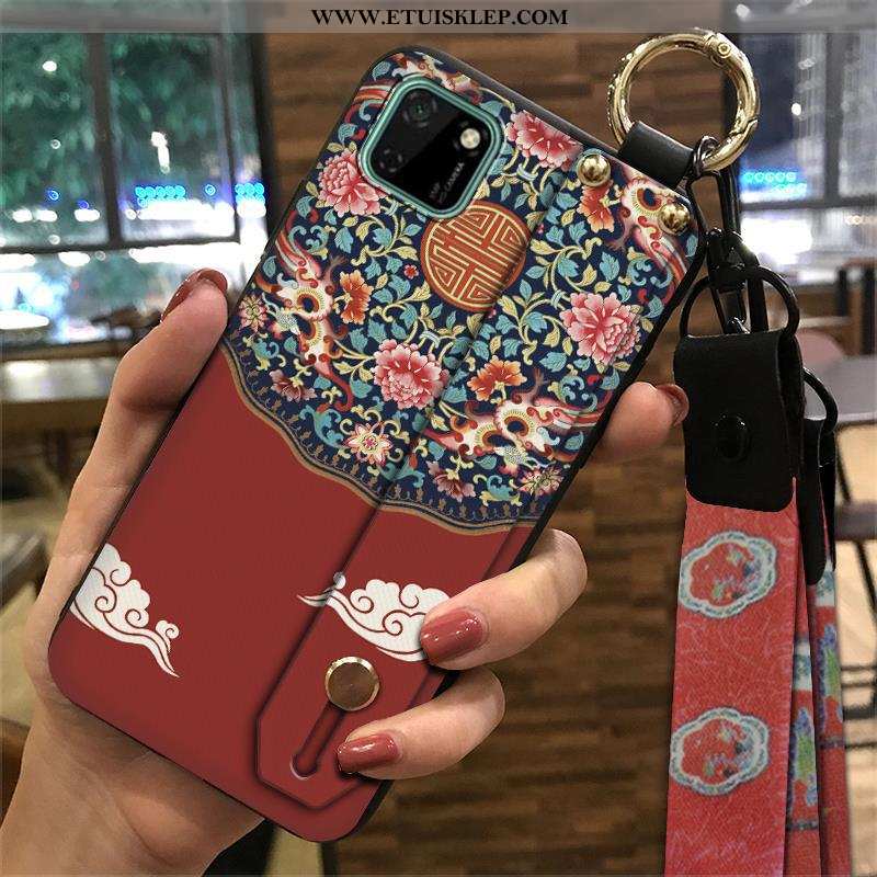 Pokrowce Huawei Y5p Trendy Vintage Telefon Komórkowy Futerał Zielony Etui Wspornik Dyskont