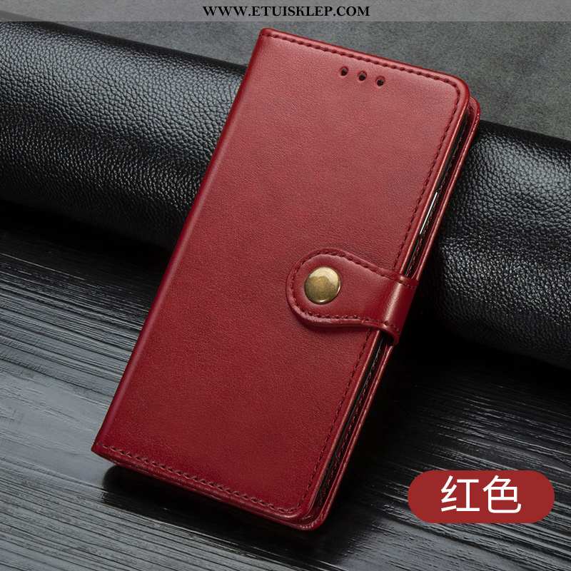 Pokrowce Huawei Y6p Vintage Czerwony Netto Karta Telefon Komórkowy Anti-fall Futerał All Inclusive O
