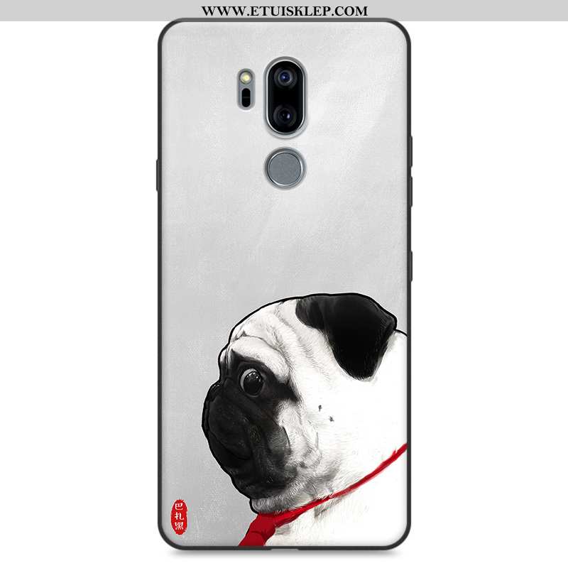 Pokrowce Lg G7 Thinq Kreatywne Różowe Silikonowe Futerał All Inclusive Telefon Komórkowy Ochraniacz 