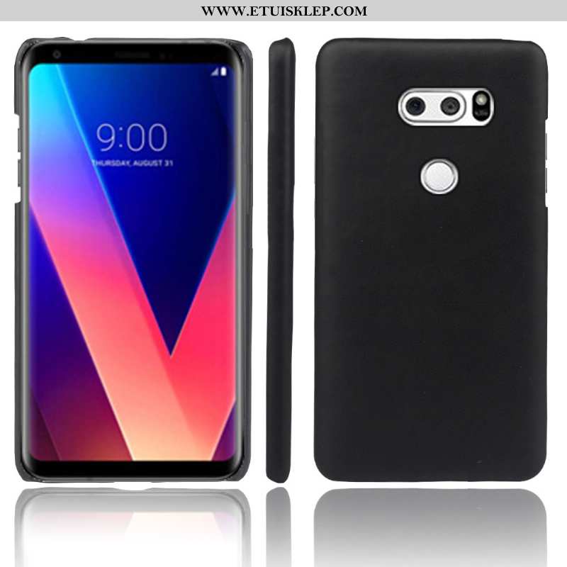 Pokrowce Lg V30 Skóra Osobowość Etui Anti-fall Futerał Telefon Komórkowy Czarny Sklep