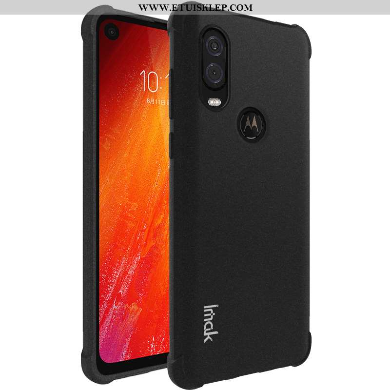 Pokrowce Motorola One Vision Nubuku Etui Balon Czarny Anti-fall All Inclusive Futerał Kup