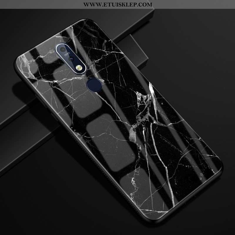 Pokrowce Nokia 7.1 Ochraniacz Anti-fall Telefon Komórkowy Brązowy Biznes Drewniany Etui Sklep